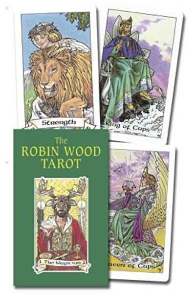 Llewellyn Publications Tarotul Robin Wood [Cu instrucțiuni de 56 de pagini]