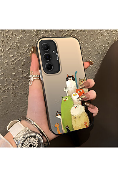 Hontinga حافظة متوافقة مع هاتف سامسونج جالاكسي A55، حافظة هاتف صلبة مضادة للس...