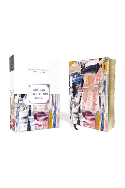 Zondervan Nrsvue, Biblia din Colecția Artisan, Leathersoft, Multicolor/Albast...