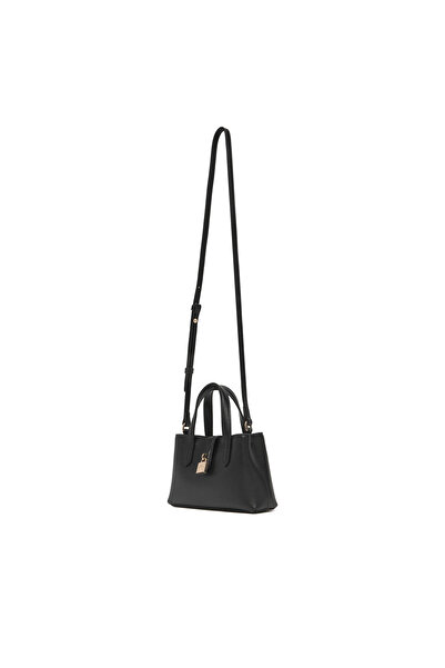 Karl Lagerfeld Women's Handbag Black/Gold 992 B1W32027