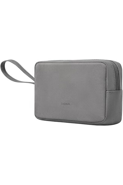 Genericc Baseus Hard Drive Bag, Storage Leather Bag, Organizer Case