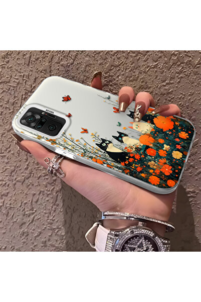 Hontinga حافظة هاتف متوافقة مع هاتف Redmi Note 10 Pro، حافظة صلبة مقاومة للصد...