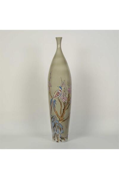 Vitale مزهرية فرع الربيع من البورسلين 22*87 سم AK.JY0005