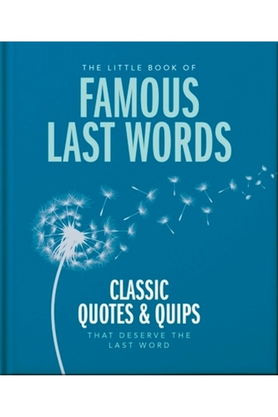 Orange Hippo Mica carte a ultimelor cuvinte celebre: Citate și povestiri clas...