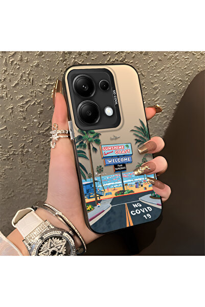 Hontinga حافظة متوافقة مع هاتف Poco M6 Pro 4G، حافظة هاتف صلبة مضادة للسقوط، ...