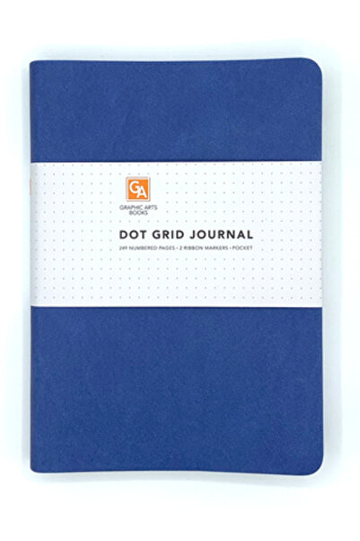 Graphic Arts Books Jurnal cu grilă punctată - Safir