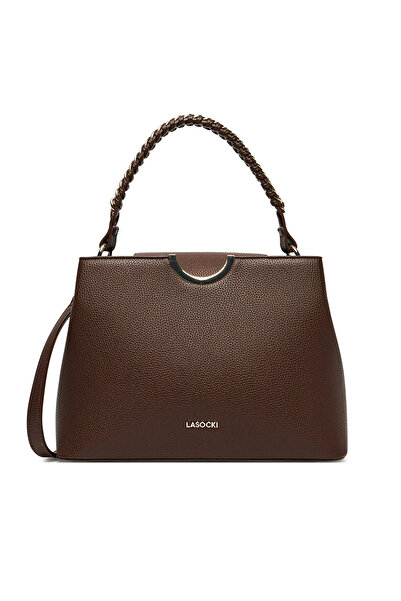 LASOCKI handbag for women brown C-LSK-M-004-08