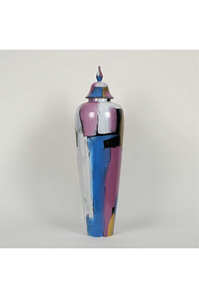 Vitale مزهرية بورسلين فينسنت بغطاء 27*100 سم AK.JY0009