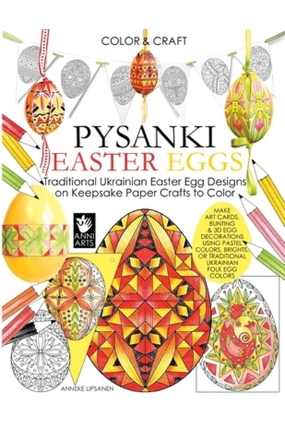 Speedy Pub Llc Colorează și meșteșugărește ouă de Paște Pysanki: Modele tradi...