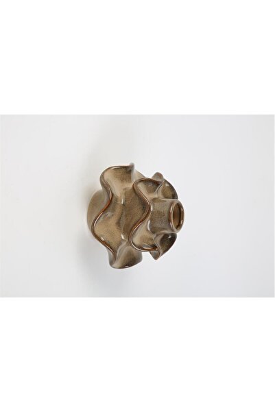 Vitale Vază ondulată din ceramică 12*12,3*10 cm AK.LB0006