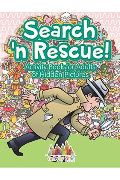 Longman Caiet de activități Search N' Rescue pentru adulți cu imagini ascunse