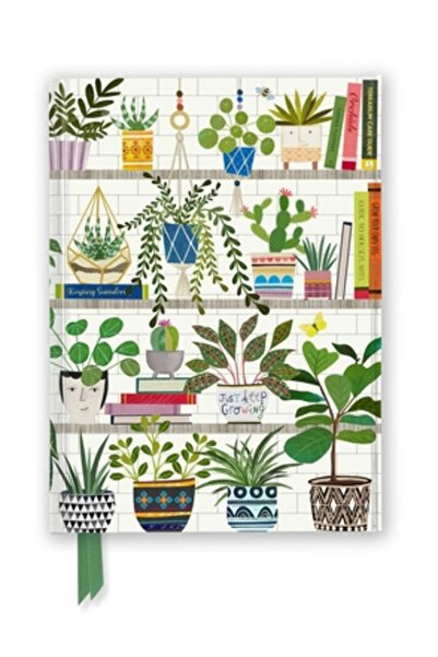 Flame Tree Pub Georgia Breeze: Cărți și plante (Jurnal foliat)