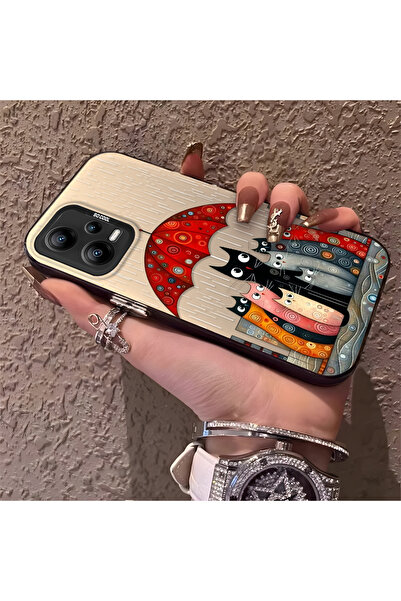 Hontinga حافظة هاتف متوافقة مع Poco X5 5G، حافظة صلبة مقاومة للصدمات على شكل ...