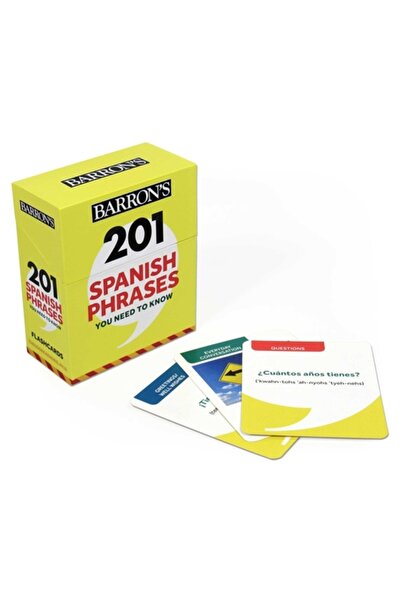 Barrons Education Series 201 de expresii în spaniolă pe care trebuie să le șt...