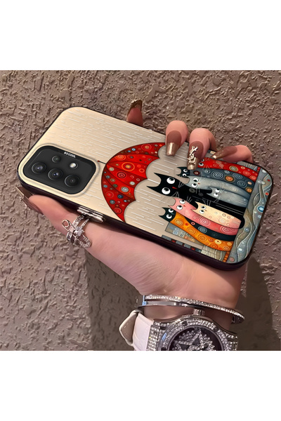 Hontinga حافظة هاتف متوافقة مع هاتف سامسونج جالاكسي A32، حافظة صلبة مقاومة لل...