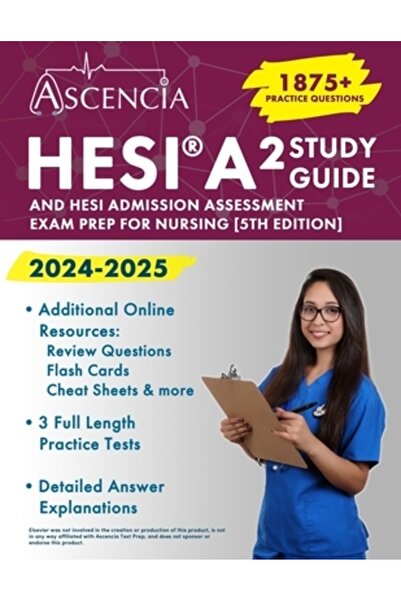 INDEPENDENT CAT Ghid de studiu HESI A2 2024-2025: Peste 1.875 de întrebări pr...