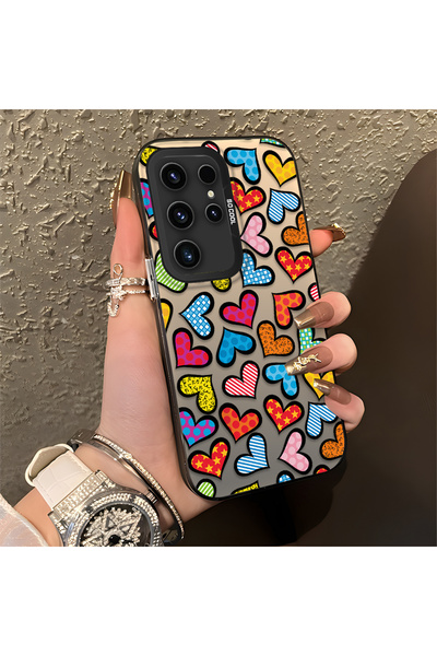 Hontinga حافظة متوافقة مع هاتف سامسونج جالاكسي S23 الترا، حافظة هاتف صلبة مضا...