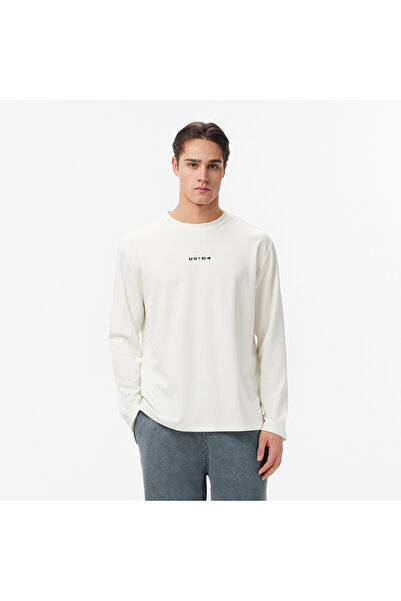 United 4 UNITED4 Essentials Erkek Bej T-Shirt