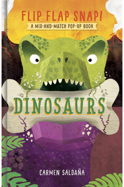 Abrams Appleseed Flip Flap Snap! Dinozauri