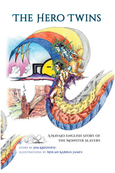 Univ Of New Mexico Pr Gemenii Eroi: O poveste navajo-engleză despre ucigașii ...