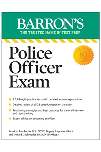 Barrons Education Series Examen pentru ofițeri de poliție, ediția a unsprezecea