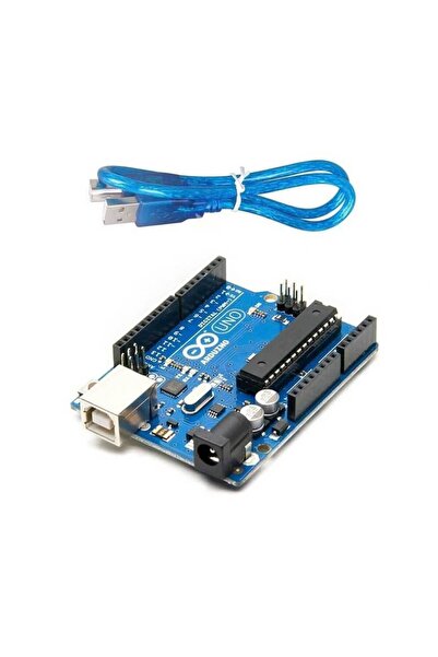 Koodmax Arduino Uno R3 Klon Atmega328p Dıp Klon - Atmega16u2 - Usb Kablo Hedi...