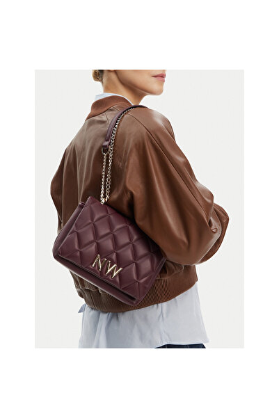 Nine West handbag woman burgundy CEO-CHARLOTTE-I-S225