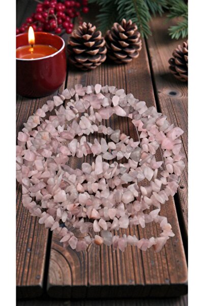 feyza collection 1 مجموعة من الحجر الطبيعي الكوارتز الوردي المكسور