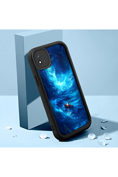 Hontinga حافظة هاتف من السيليكون الناعم متوافقة مع هاتف Realme C11 2021 مضادة...