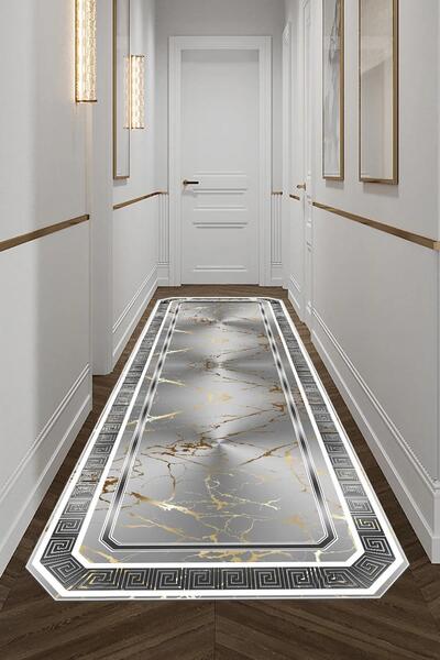 Monnhein Covor de hol – Cu bază anti-alunecare, lavabil, cu textură moale, de...