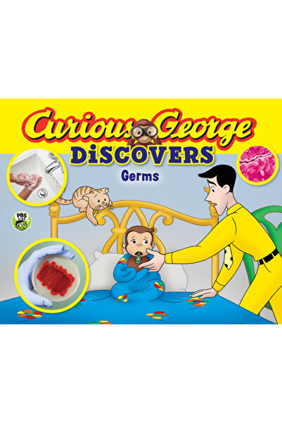 Houghton Mifflin Curiosul George descoperă germeni (Carte de povești științif...