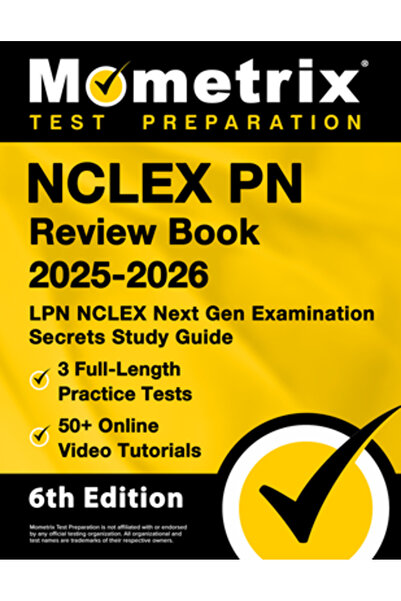 Mometrix Media Llc Caiet de recenzii NCLEX PN 2025-2026 - 3 teste practice co...