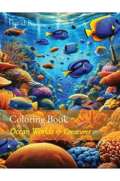 INDEPENDENT CAT Carte de colorat: Lumi și creaturi oceanice