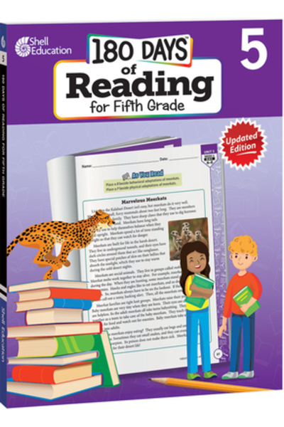 Shell Educ Pub 180 de zile de lectură pentru clasa a cincea: Exersare, Evalua...