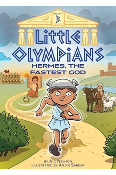 Little Bee Books Micii Olimpieni 3: Hermes, cel mai rapid zeu