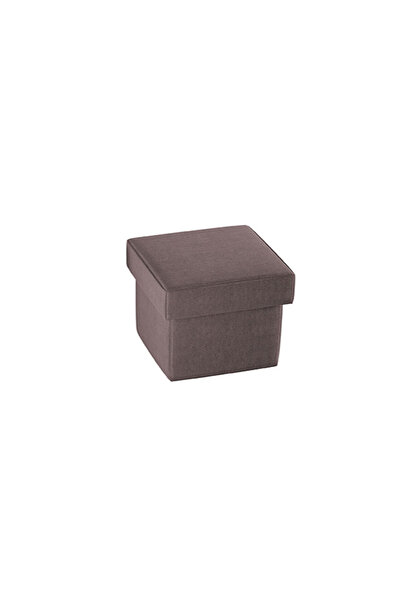 Mobila Laguna Square stool, upholstered in fabric, 40 x 40 x 38 cm