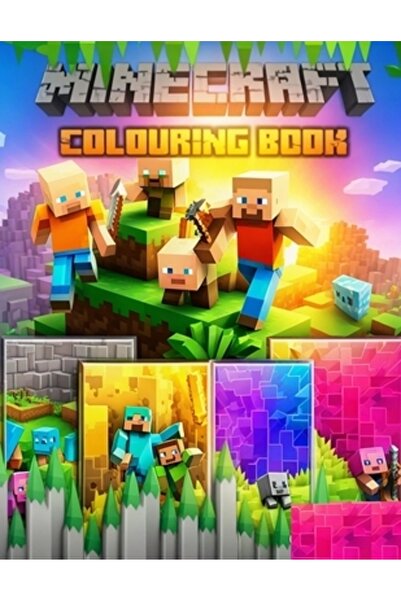 INDEPENDENT CAT Carte de colorat Minecraft: Carte de activități distractive ș...