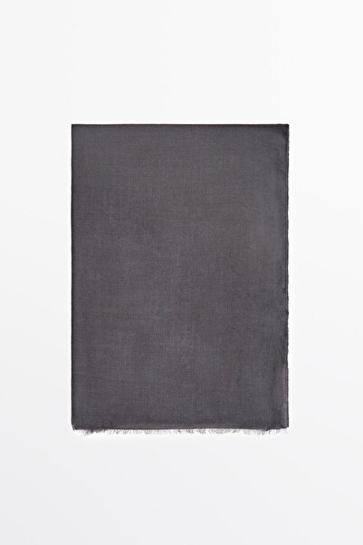 Massimo Dutti İnce hafif %100 yün atkı