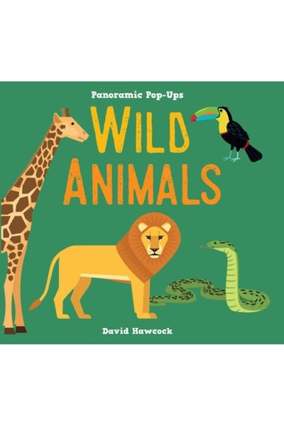Silver Dolphin Books Ferestre panoramice pop-up: Animale sălbatice