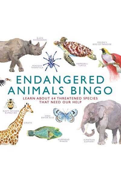 Laurence King Pub Bingo cu animale pe cale de dispariție