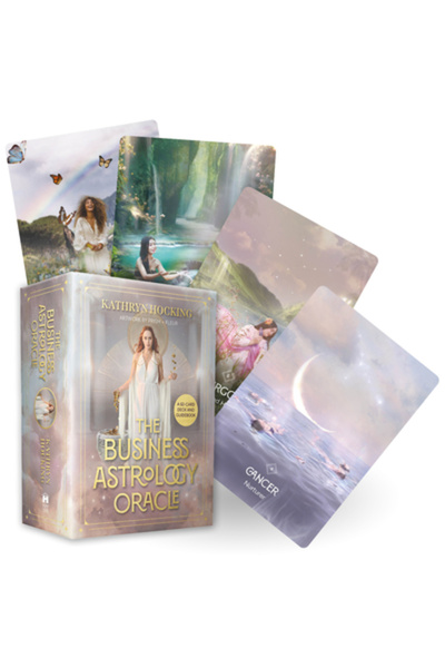 Hay House Oracolul Astrologiei de Afaceri: Un pachet de 62 de cărți și un ghid