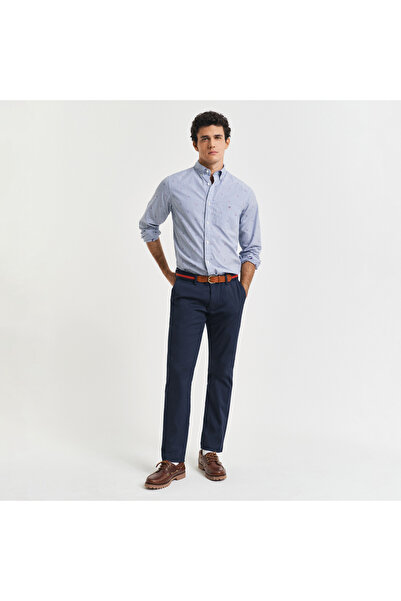 Gant Erkek Lacivert Slim Fit Pantolon