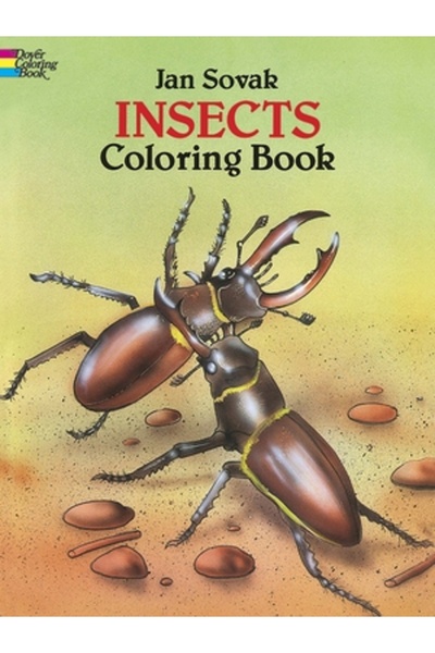 Dover Publications Carte de colorat cu insecte