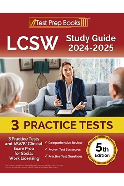 Test Prep Books Ghid de studiu LCSW 2024-2025: 3 teste practice și pregătire ...