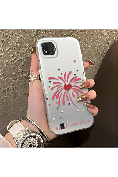 Hontinga حافظة متوافقة مع هاتف Realme C11 2021، حافظة هاتف صلبة مضادة للسقوط،...