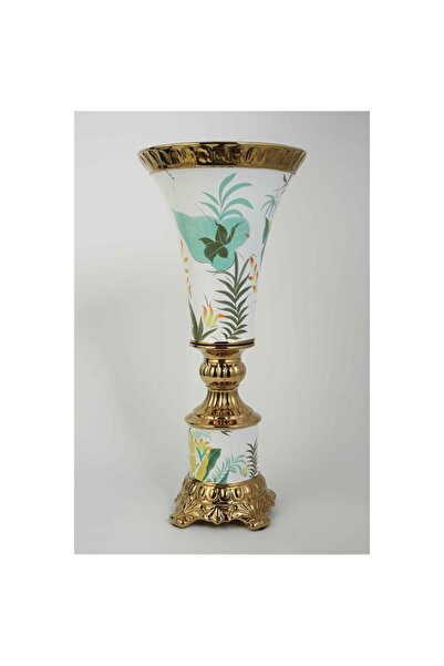 Vitale وعاء زهور سيراميك كلاسيكي 28*28*62 سم AK.KD0073