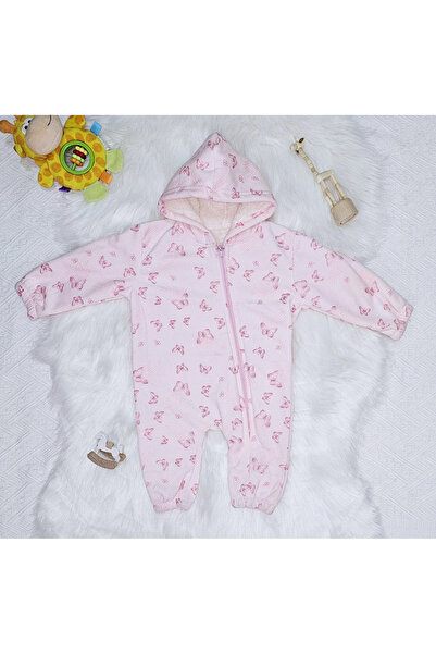 1way Lined winter jumpsuit for newborns