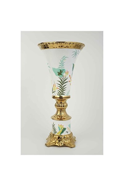 Vitale وعاء زهور سيراميك كلاسيكي 26.3*26.3*57 سم AK.KD0078