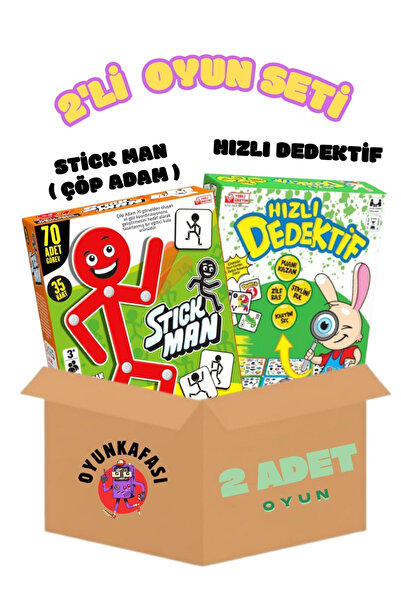OYUNKAFASI HIZLI DEDEKTİF-STİCK MAN ( ÇÖP ADAM )