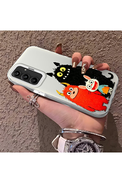 Hontinga حافظة هاتف متوافقة مع هاتف سامسونج جالاكسي A25، حافظة صلبة مقاومة لل...